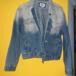 Gradient Blue Denim Jacket